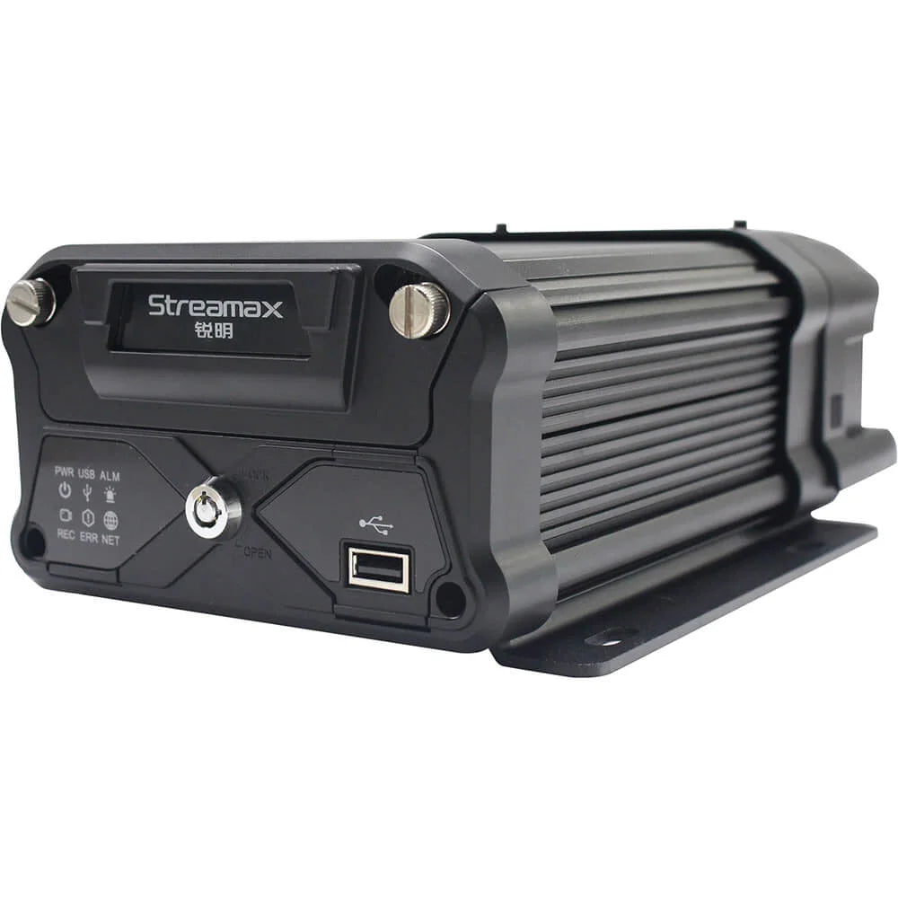 X3N 8-Channel Mobile DVR – 4 IPC & 4 AHD Cameras for Fleet Surveillance