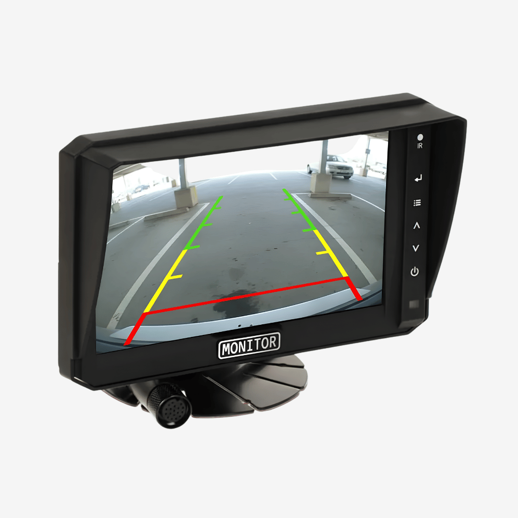 3-Channel Vehicle Camera Monitor (Fleet Safety Display)