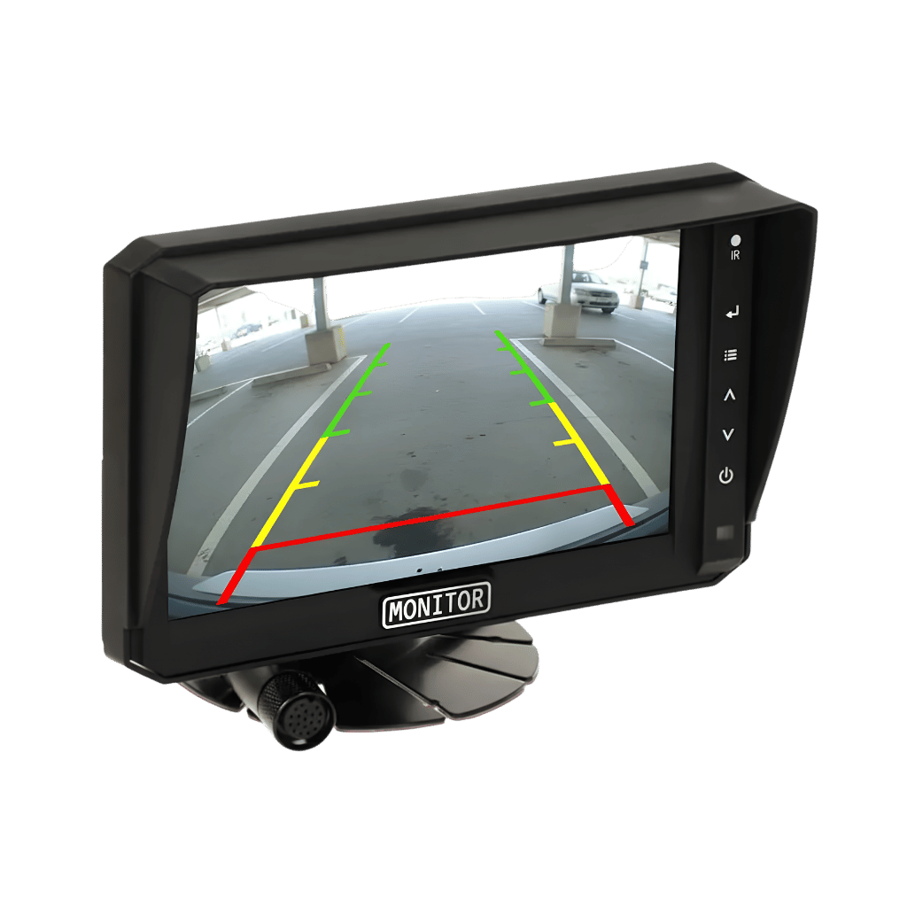 3-Channel Vehicle Camera Monitor (Fleet Safety Display)