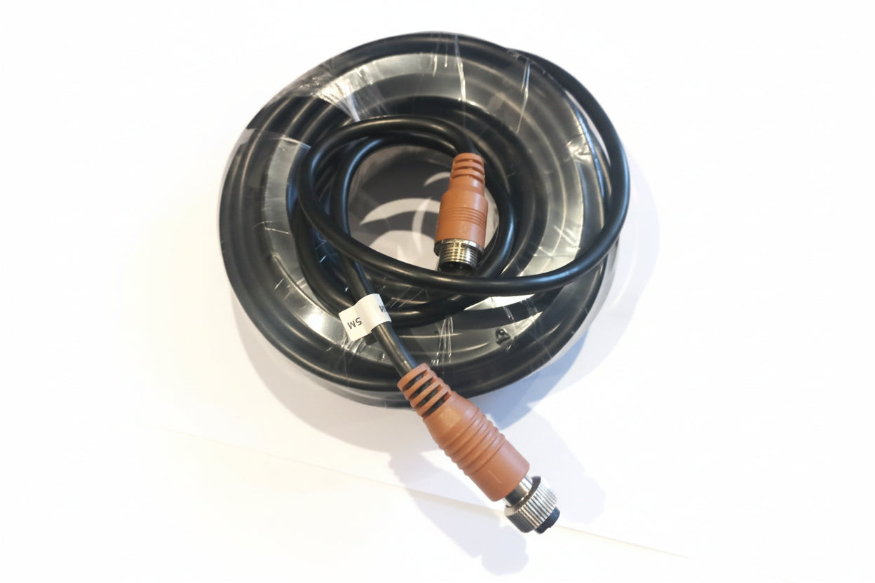 4-Pin AHD Round Cable – Male to Female-15M