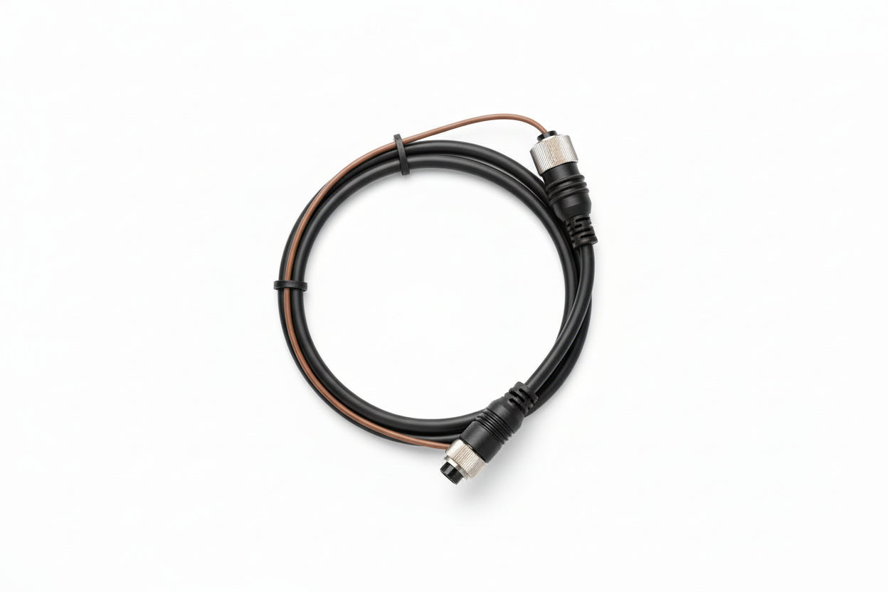8‑Male to 4‑Female Connector – AI Pedestrian Detection / Fleet Telematics Cable Adapter