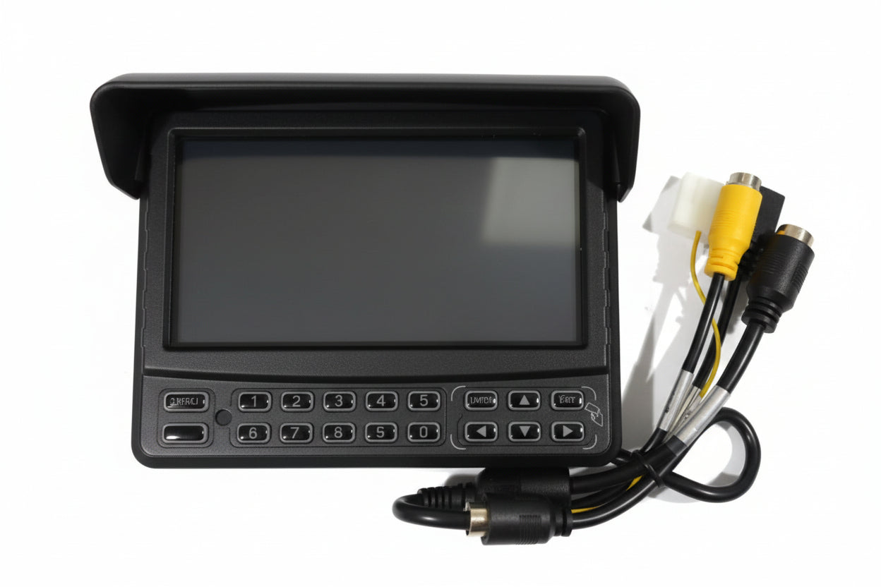 7 Inch Monitor (10 Pin Con, 4 CH)