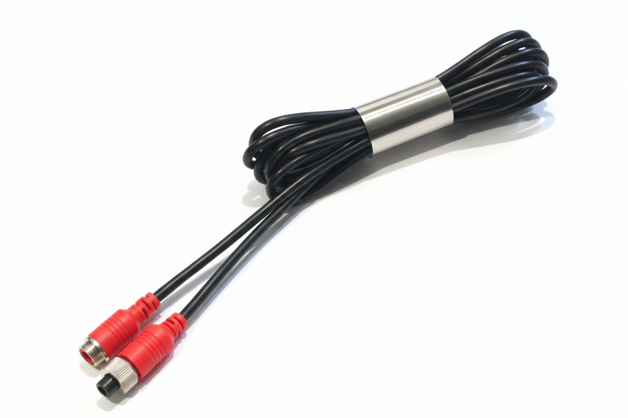 4-Pin AHD Round Cable – Male to Female-3m