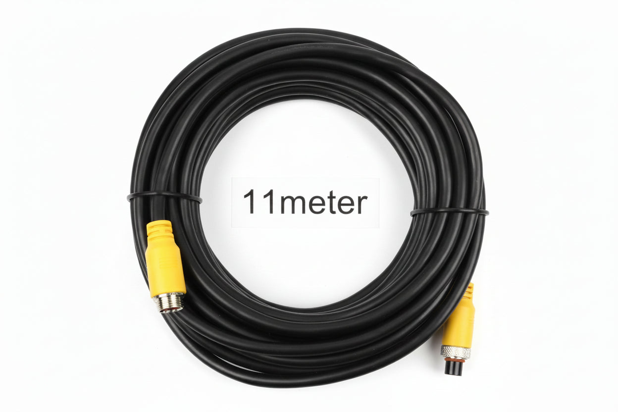 4-Pin AHD Round Cable – Male to Female-11M