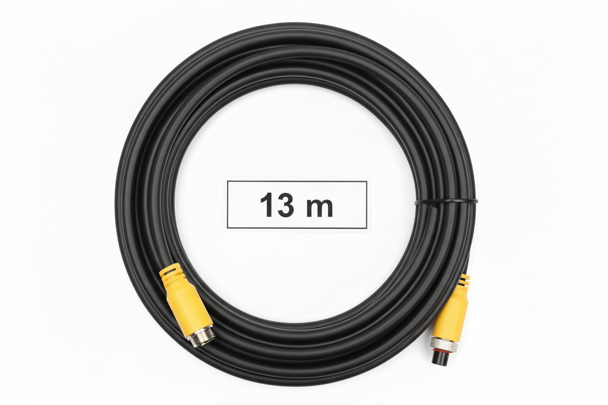 4-Pin AHD Round Cable – Male to Female-11M