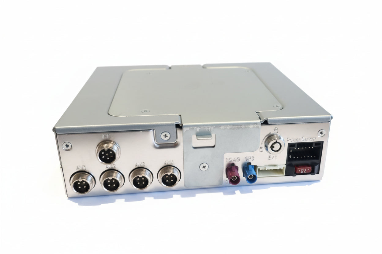 H5-5CH-DIN – AI Enabled 5CH Mobile DVR (4×AHD + 1×IPC) with 4G GPS Telematics