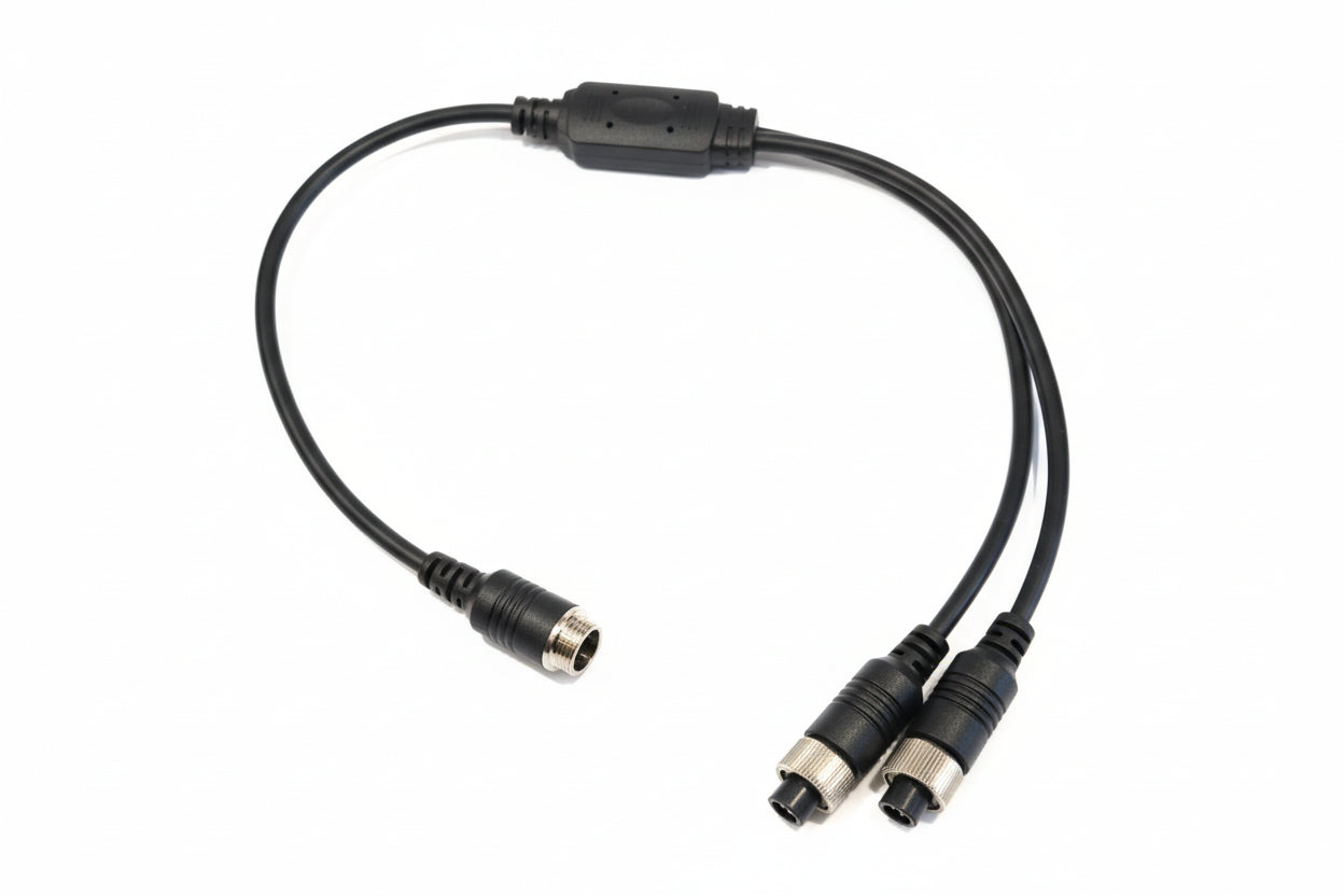 Y Lead – E2 Power Lead – 4 Pin Connector for Telematics and MDVR Systems