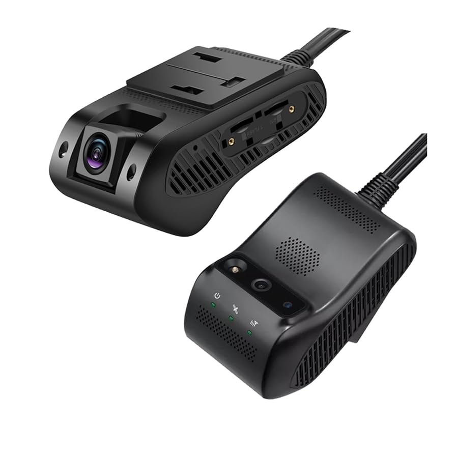FTDC-F4D-DC02 - 2CH Forward / Inward facing 4g/LTE connected Dashcamera