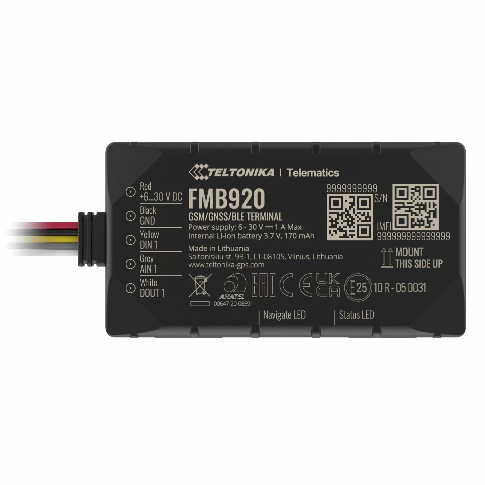 FMB920-T – Lightweight Vehicle Tracking Device with Accelerometer