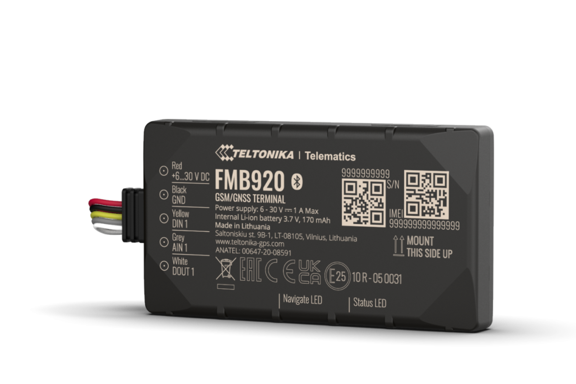 FMB920-T – Lightweight Vehicle Tracking Device with Accelerometer